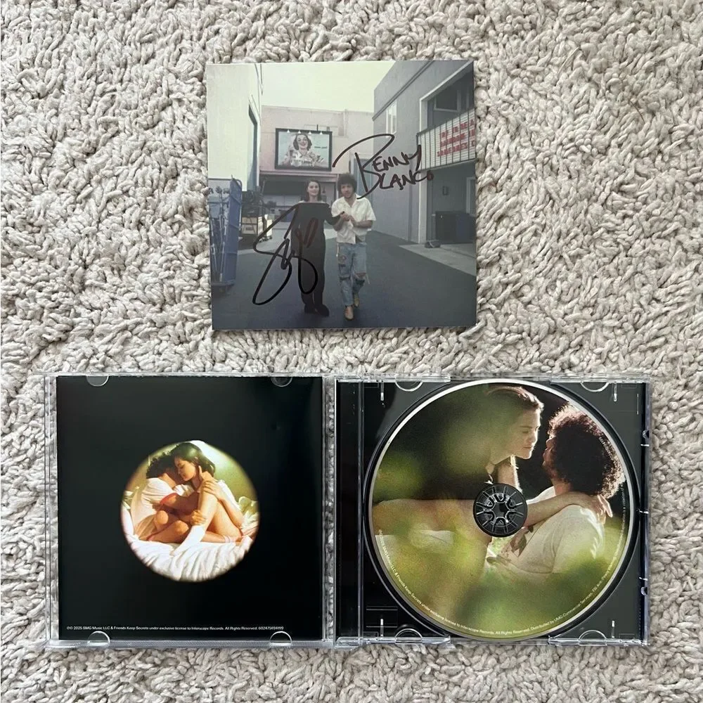 Selena Gomez Benny Blanco I Said I Love You First SIGNED Insert Cd